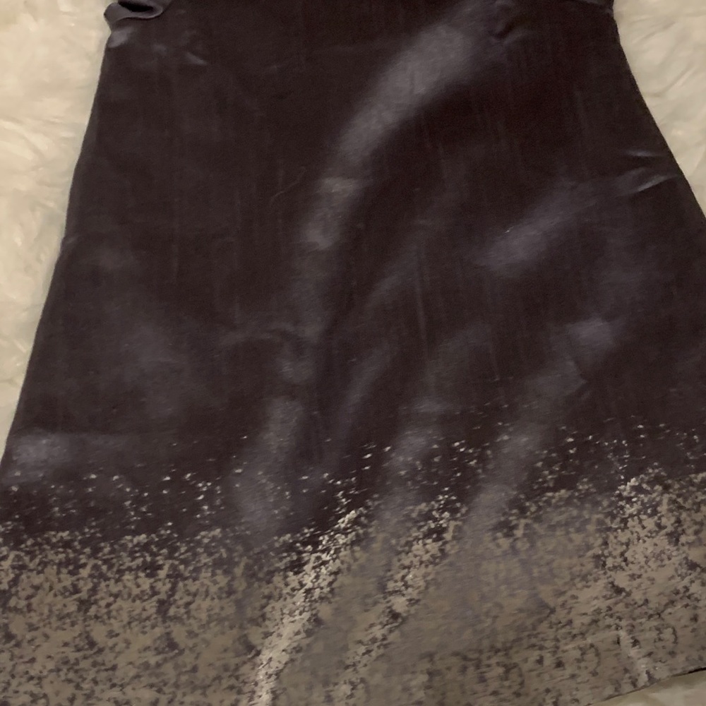 Janie and Jack girls size 4 metallic grey dress - Picture 4 of 15